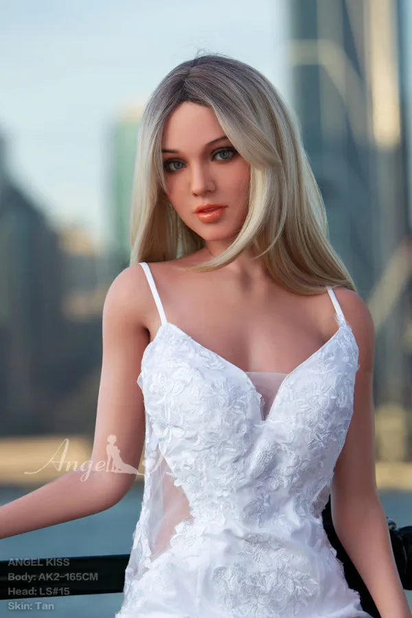 Angelkiss Doll Male Sex Toys 165cm5ft5 Dcup Silicone Mature Sex Doll LS15