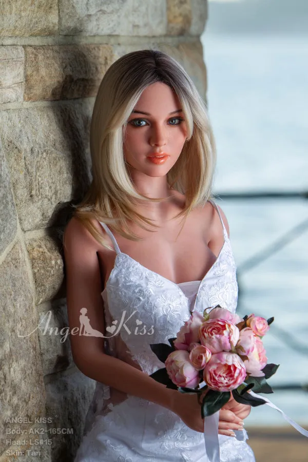 Angelkiss Doll Male Sex Toys 165cm5ft5 Dcup Silicone Mature Sex Doll LS15