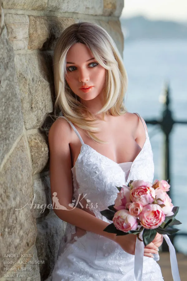 Angelkiss Doll Male Sex Toys 165cm5ft5 Dcup Silicone Mature Sex Doll LS15