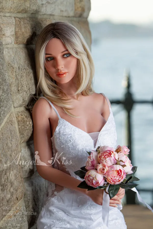 Angelkiss Doll Male Sex Toys 165cm5ft5 Dcup Silicone Mature Sex Doll LS15