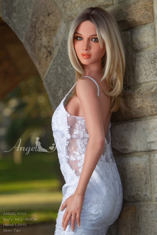 Angelkiss Doll Male Sex Toys 165cm5ft5 Dcup Silicone Mature Sex Doll LS15