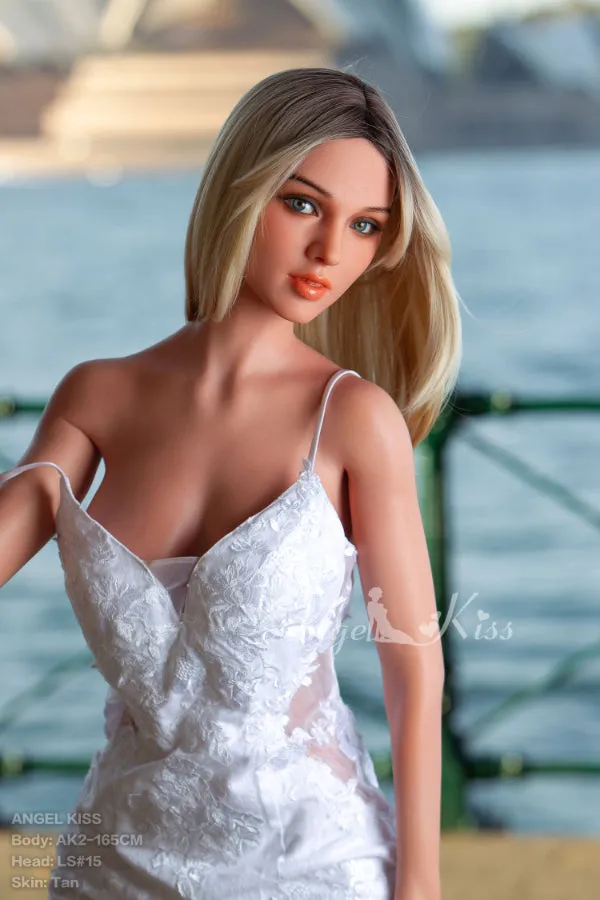Angelkiss Doll Male Sex Toys 165cm5ft5 Dcup Silicone Mature Sex Doll LS15