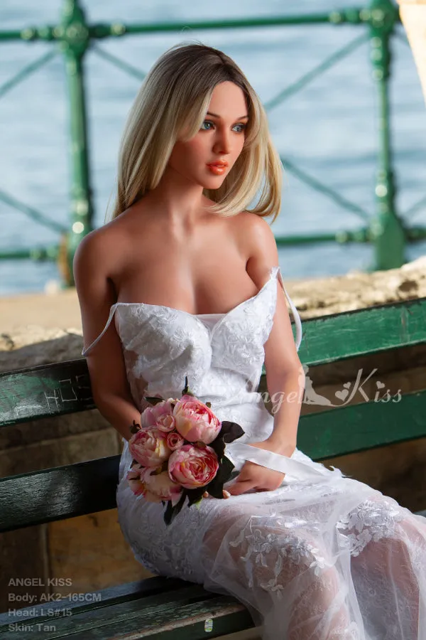Angelkiss Doll Male Sex Toys 165cm5ft5 Dcup Silicone Mature Sex Doll LS15