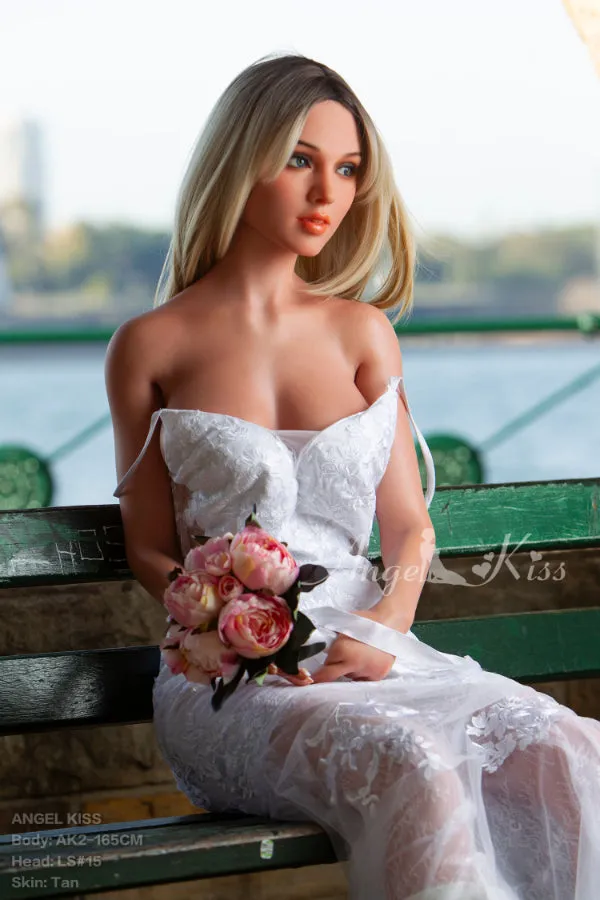 Angelkiss Doll Male Sex Toys 165cm5ft5 Dcup Silicone Mature Sex Doll LS15