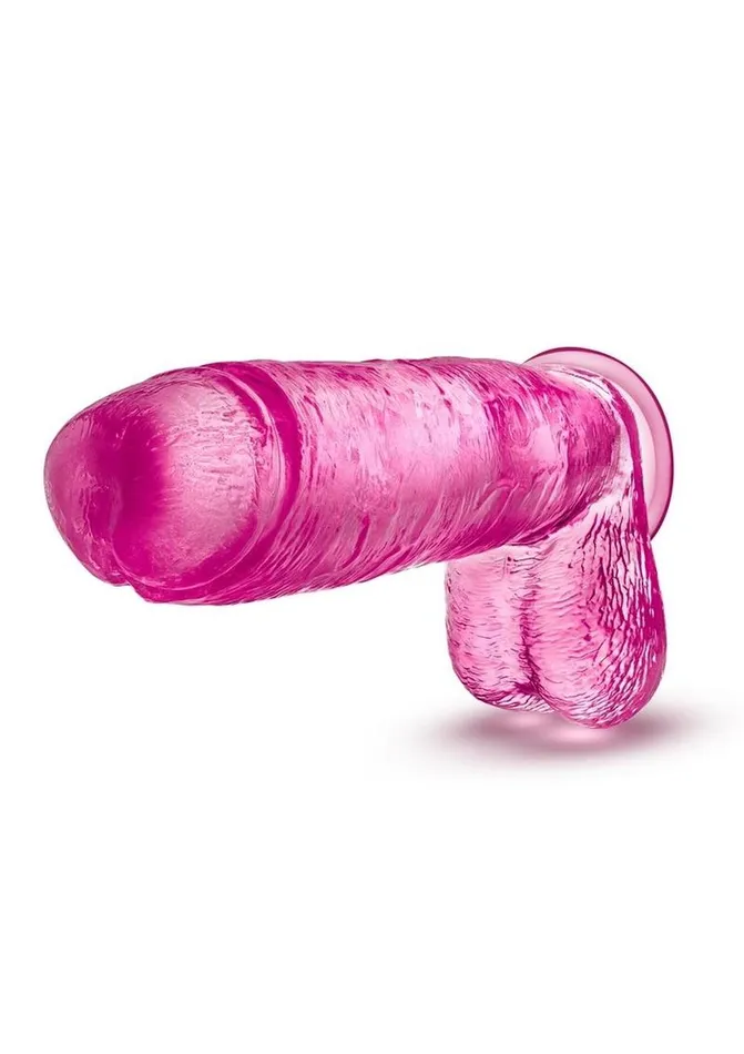B Yours B Yours Plus Big N Bulky Realistic Dildo with Suction Cup Female Sex Toys