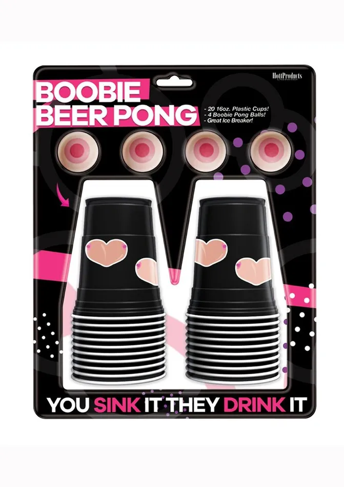 Bachelorette Games Boobie Beer Pong Game