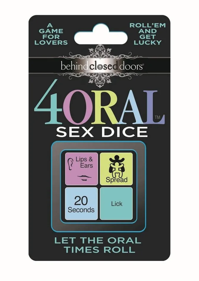 Behind Closed Doors Couples 4 Oral Sex Dice Game