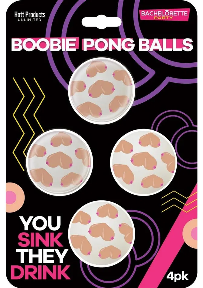 Boobie Beer Pong Balls Bachelorette Dildos