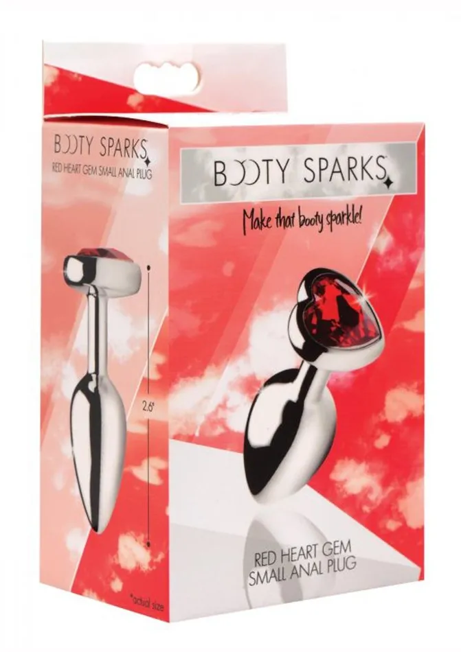 Booty Sparks Male Sex Toys Booty Sparks Heart Gem Small Anal Plug