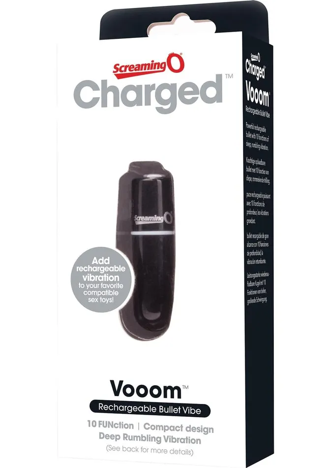 Charged Vooom Rechargeable Waterproof Bullet Vibrator Charged Female Sex Toys Charged Vooom Rechargeable Waterproof Bullet Vibrator Charged Female Sex Toys