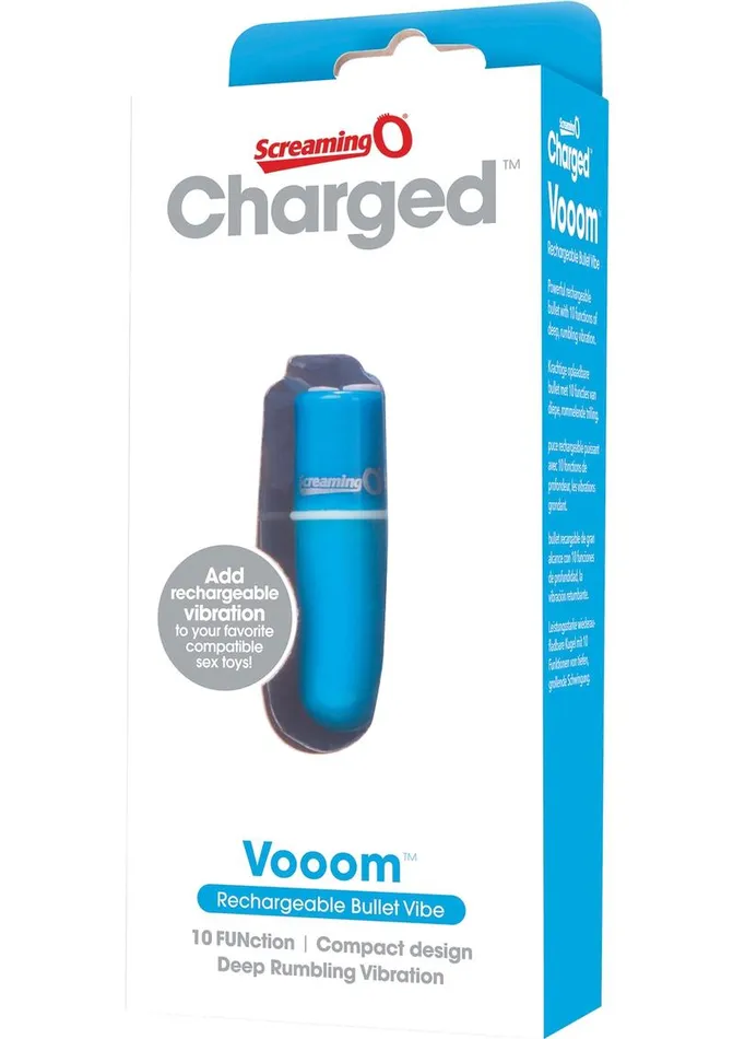 Charged Vooom Rechargeable Waterproof Bullet Vibrator Charged Female Sex Toys Charged Vooom Rechargeable Waterproof Bullet Vibrator Charged Female Sex Toys