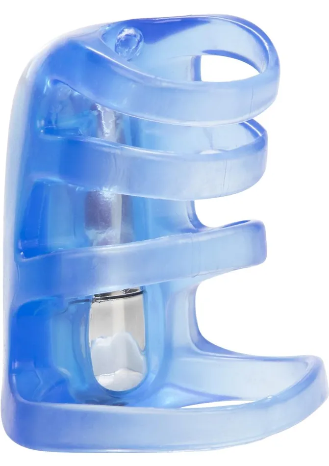 Couples Enhancers Male Sex Toys Couples Pleasure Cage Vibrating Cock Ring