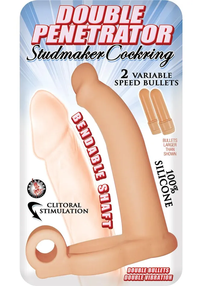 Couples Double Penetrator Double Penetrator Studmaker Silicone Vibrating Cock Ring Couples Double Penetrator Double Penetrator Studmaker Silicone Vibrating Cock Ring
