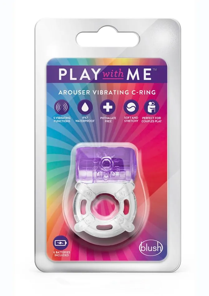 Couples Play with Me by Blush Play with Me One Night Stand Vibrating Cock Ring