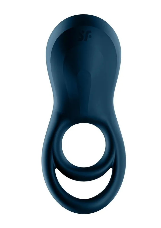Couples Satisfyer Satisfyer Epic Duo Silicone Vibrating Cock and Ball Ring