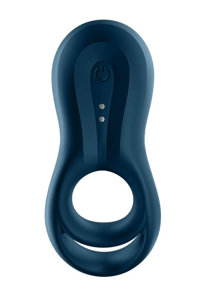 Couples Satisfyer Satisfyer Epic Duo Silicone Vibrating Cock and Ball Ring