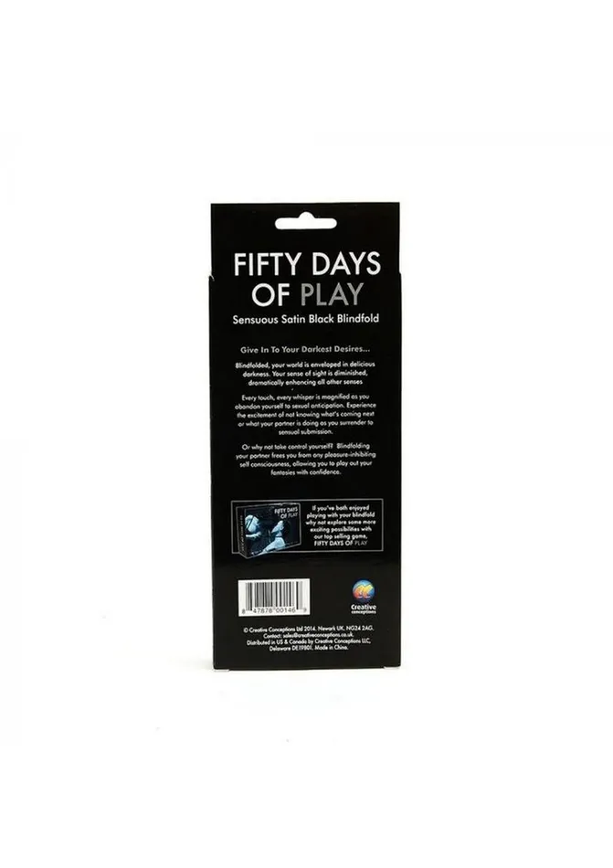 Creative Conceptions Fifty Days Of Play Blindfold Couples
