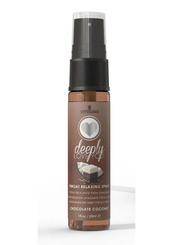 Deeply Love You Vibrators Deeply Love You Throat Relaxing Spray Chocolate Coconut Deeply Love You Vibrators Deeply Love You Throat Relaxing Spray Chocolate Coconut