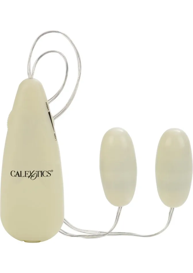Dildos Pocket Exotics Pocket Exotics Glow In The Dark Double Bullets Glow