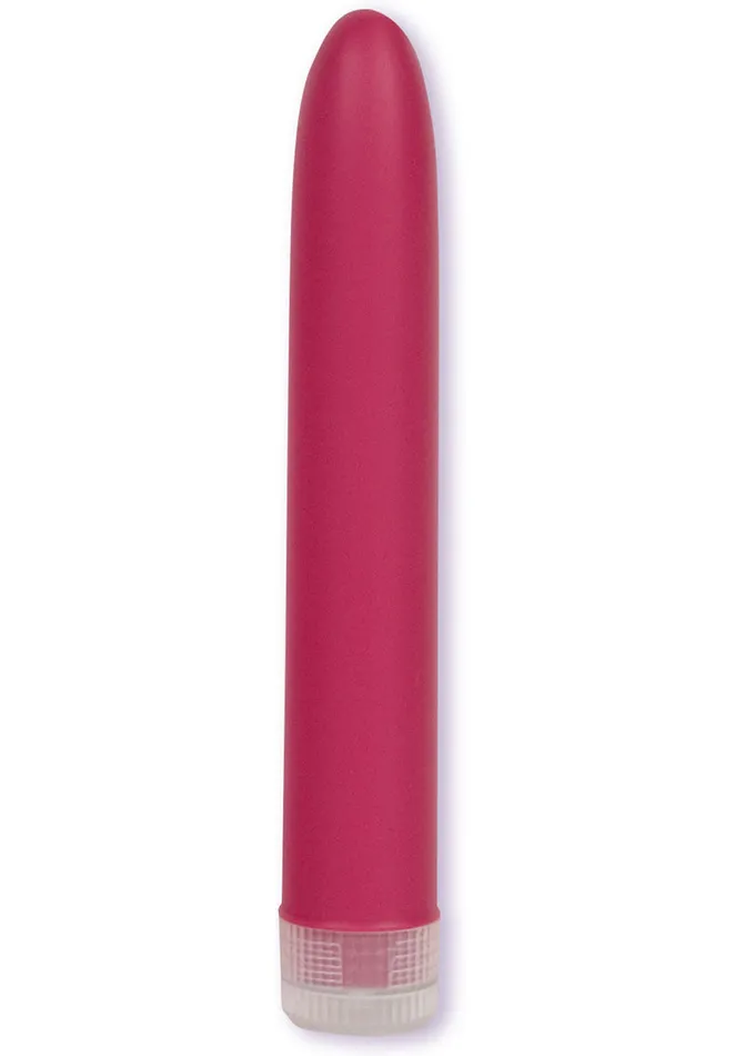 Doc Johnson Vibrators Velvet Touch Vibes Waterproof Vibrator 7in Dusty