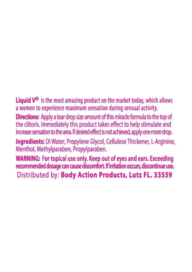 Enhancers Liquid V Stimulating Gel For Women Liquid V Enhancers Liquid V Stimulating Gel For Women Liquid V