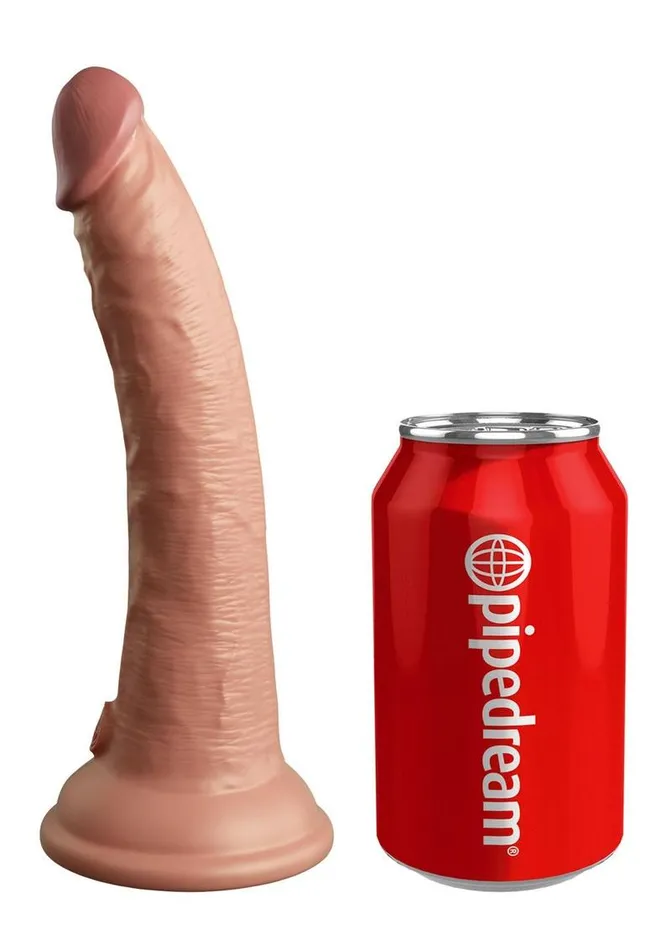 Female Sex Toys King Cock Elite Dual Density Silicone Dildo King Cock