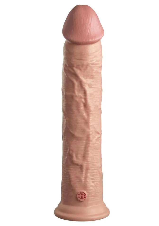 Female Sex Toys King Cock Elite Dual Density Silicone Dildo King Cock