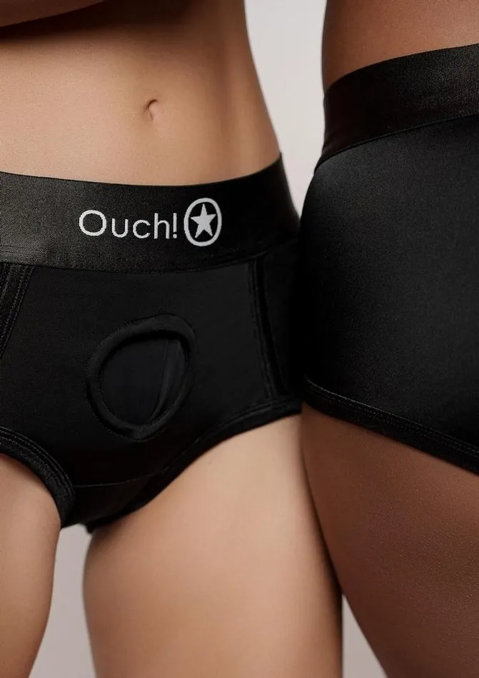 Female Sex Toys Ouch Vibrating StrapOn Brief Rechargeable Ouch
