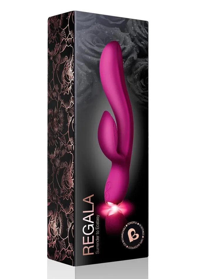 Female Sex Toys Rocks Off Regala Rabbit Silicone Rechargeable Rabbit Vibrator Female Sex Toys Rocks Off Regala Rabbit Silicone Rechargeable Rabbit Vibrator