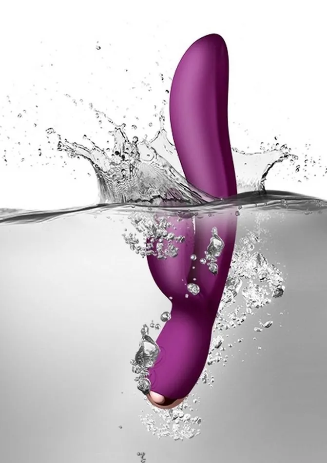 Female Sex Toys Rocks Off Regala Rabbit Silicone Rechargeable Rabbit Vibrator