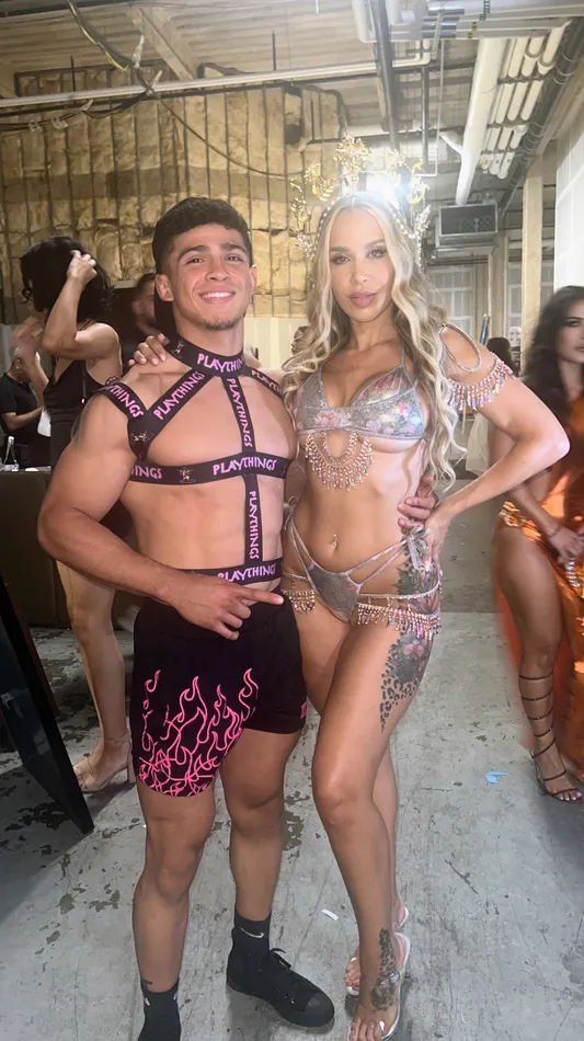 Female Sex Toys Roma Male Playthings Designer Logo Chest Harness