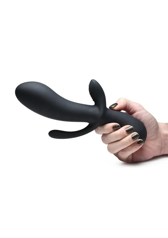 Female Sex Toys Rumblers Rumblers 10x Triple Stim Silicone Rabbit Vibrator Female Sex Toys Rumblers Rumblers 10x Triple Stim Silicone Rabbit Vibrator