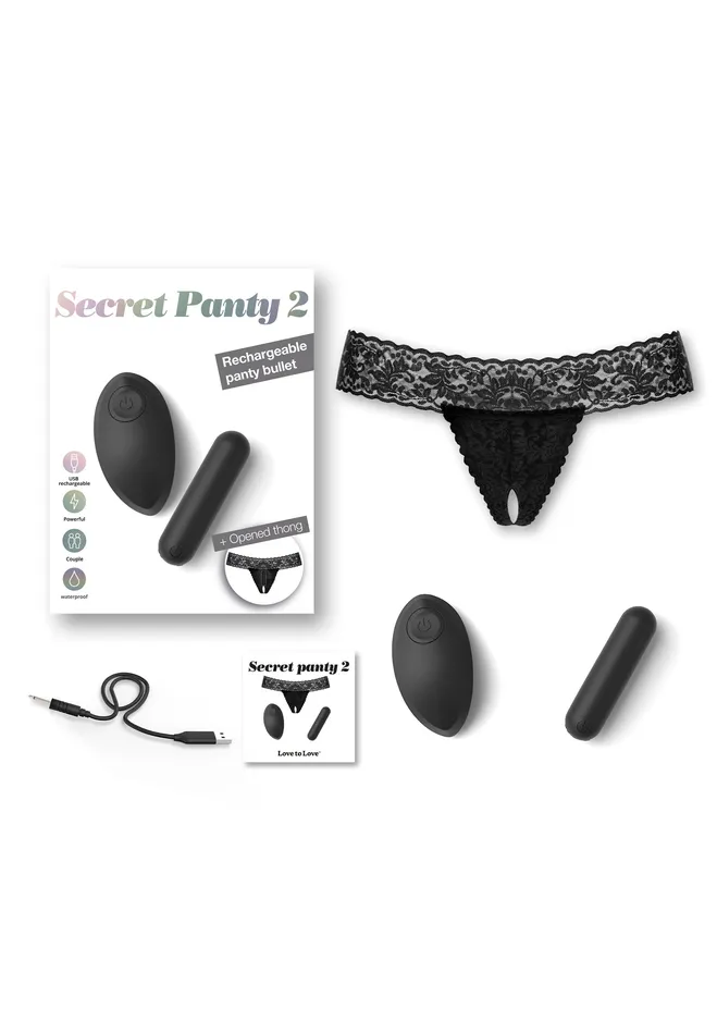 Female Sex Toys Secret Panty 2 Vibrating Panties Love to Love US