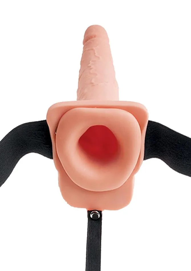 Fetish Fantasy Series Female Sex Toys Fetish Fantasy Series Hollow Squirting StrapOn Dildo with Balls and Harness Fetish Fantasy Series Female Sex Toys Fetish Fantasy Series Hollow Squirting StrapOn Dildo with Balls and Harness