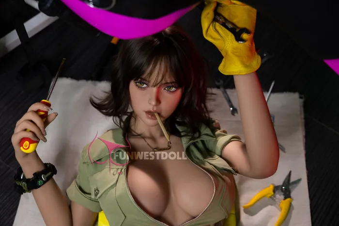 Funwest Doll Male Sex Toys 162cm5ft4 FCup TPE Cosplay Sex Doll Natural Lily
