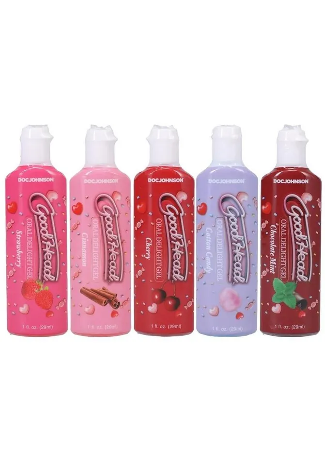 Goodhead Oral Delight Gel Assorted Flavors GoodHead Enhancers