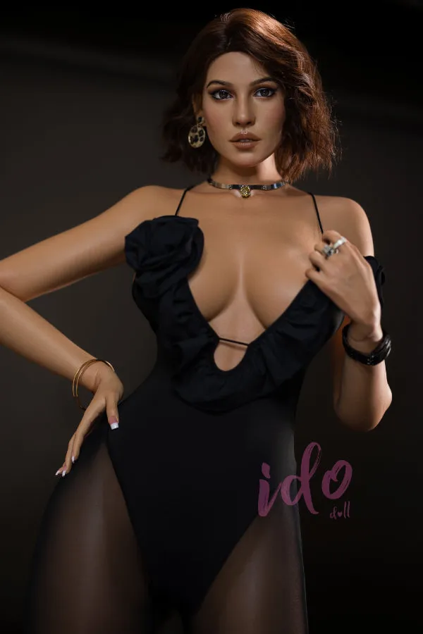 IDO Doll Male Sex Toys 5ft6 167cm F cup Tanned Skin European Silicone Sex Doll IDO2H1 Head