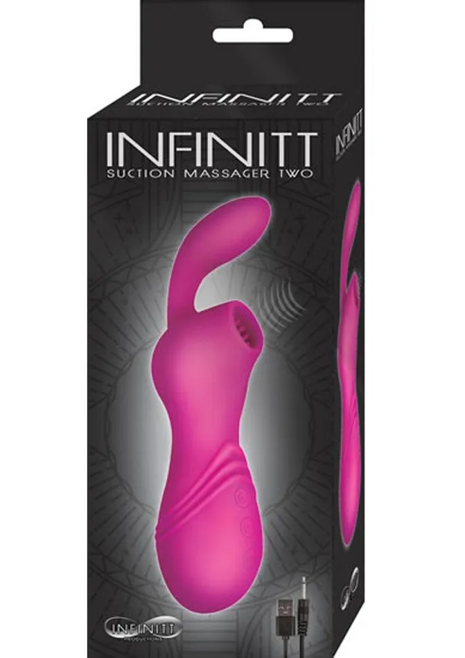 Infinitt Infinitt Suction Massager Two Rechargeable Silicone Vibrator Female Sex Toys Infinitt Infinitt Suction Massager Two Rechargeable Silicone Vibrator Female Sex Toys