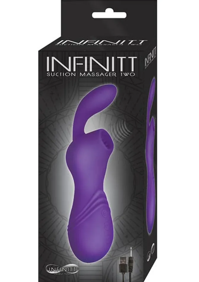 Infinitt Infinitt Suction Massager Two Rechargeable Silicone Vibrator Female Sex Toys Infinitt Infinitt Suction Massager Two Rechargeable Silicone Vibrator Female Sex Toys