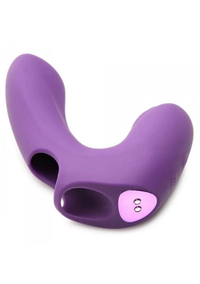Inmi Finger Pulse Rechargeable Silicone Finger Vibrator Inmi Female Sex Toys