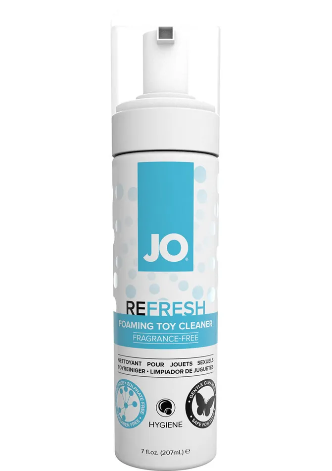 JO Refresh Foaming Toy Cleaner Fragrance Free System JO Vibrators