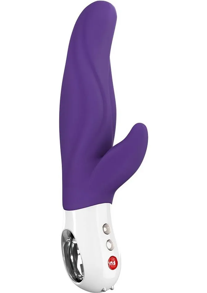Lady Bi Silicone Vibrator with Clitoral Stimulator Fun Factory Female Sex Toys