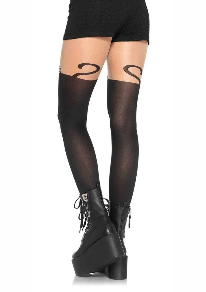 Leg Avenue Spandex Monkey Business Opaque Pantyhose with Curvy Tail Leg Avenue Male Sex Toys Leg Avenue Spandex Monkey Business Opaque Pantyhose with Curvy Tail Leg Avenue Male Sex Toys