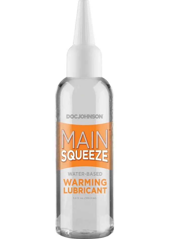 Main Squeeze Warming Water Based Lubricant Main Squeeze Lubricants
