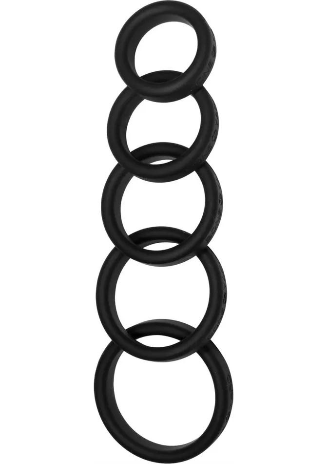 Male Sex Toys Boneyard Boneyard Silicone Ring Cock Rings Full Range Kit