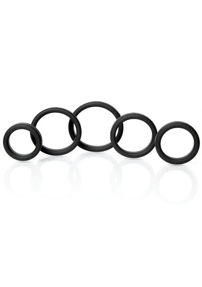 Male Sex Toys Boneyard Boneyard Silicone Ring Cock Rings Full Range Kit