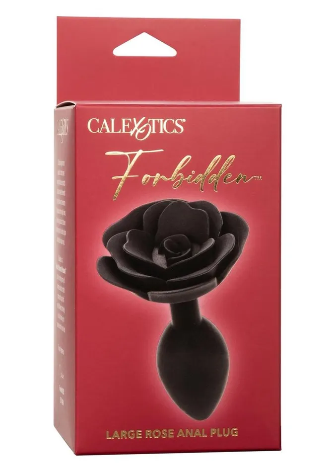 Male Sex Toys Forbidden Forbidden Rose Silicone Anal Plug