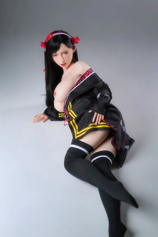 Male Sex Toys Game Lady Doll Tifa 165cm Gcup Realistic Game lady Sex Doll