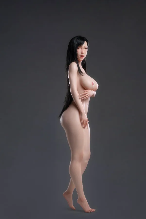 Male Sex Toys Game Lady Doll Tifa 165cm Gcup Realistic Game lady Sex Doll