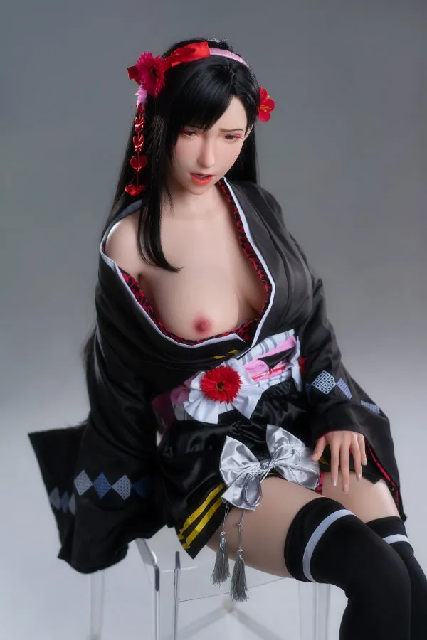 Male Sex Toys Game Lady Doll Tifa 165cm Gcup Realistic Game lady Sex Doll